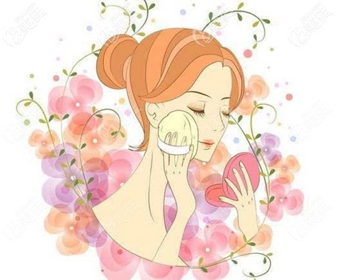 微整形后3-4天內(nèi)不要化妝